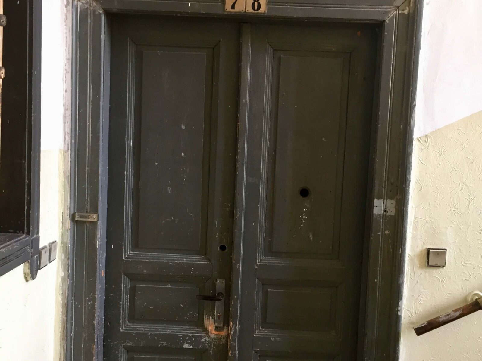 renovace vstupních dveří